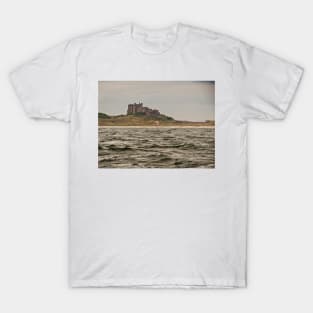 Bamburgh Castle by sea T-Shirt